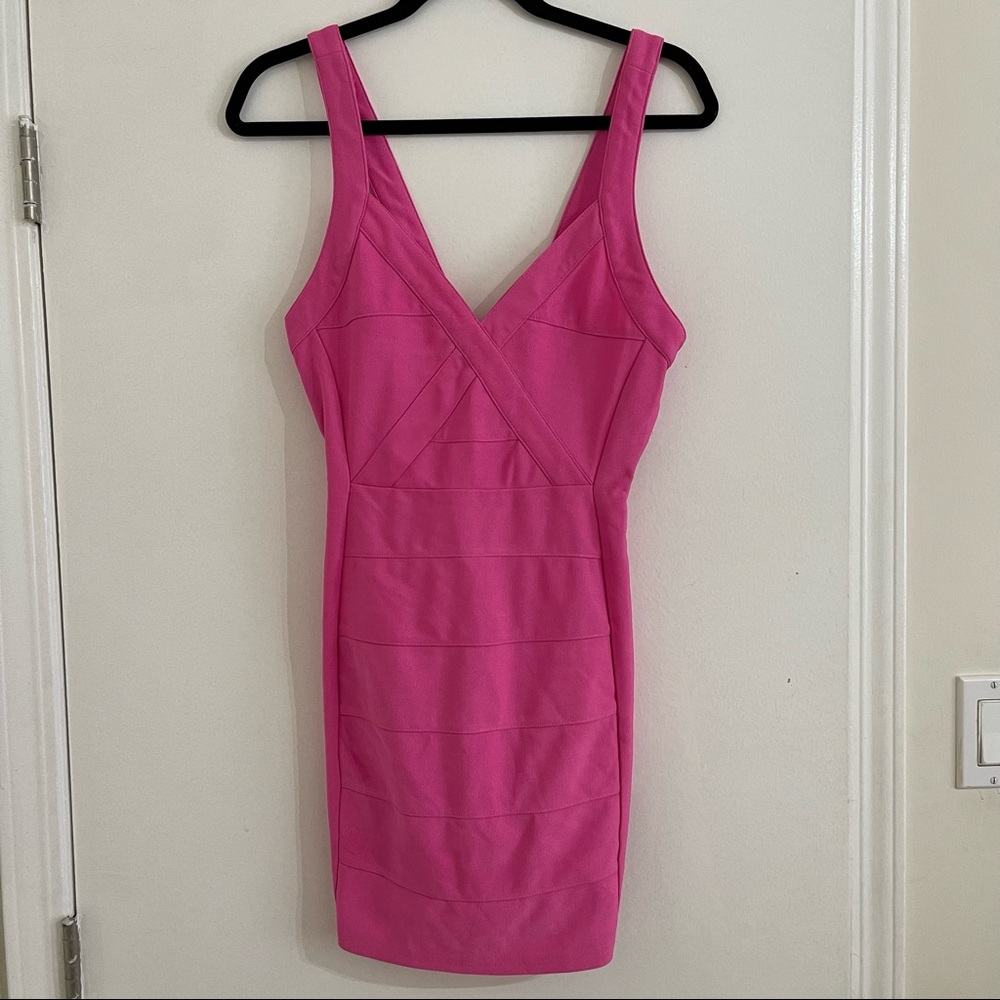 pink dress